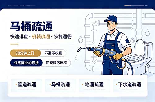 辛集马桶疏通