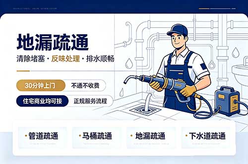 辛集地漏疏通