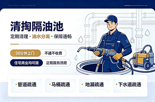辛集清掏隔油池